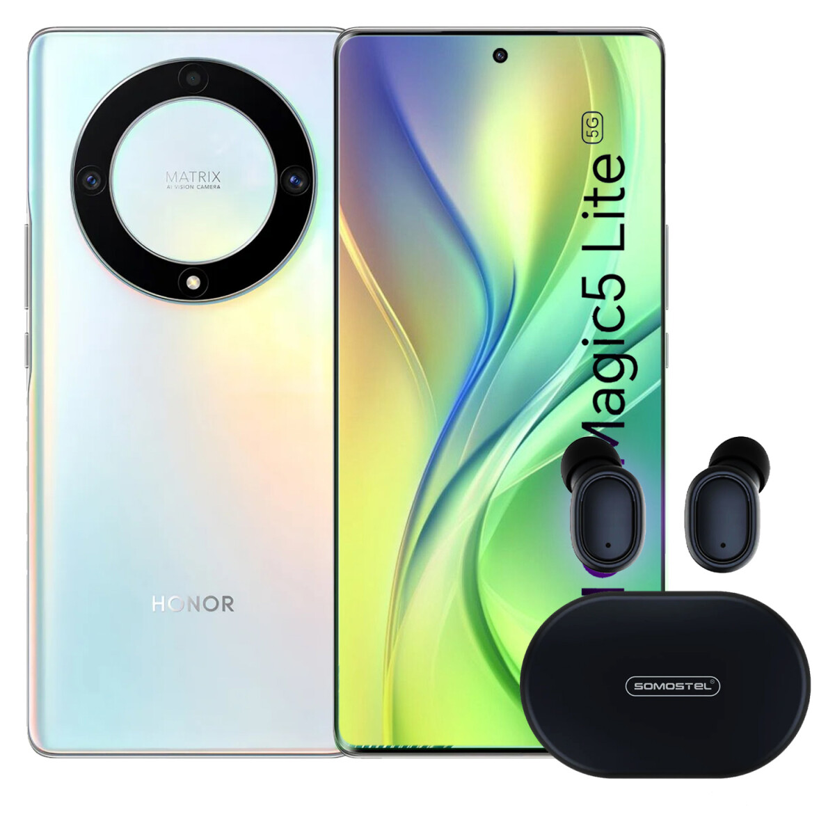 Honor Magic 5 Lite 13gb (8gb + 5gb) Ram 256gb + Regalo - GRIS 