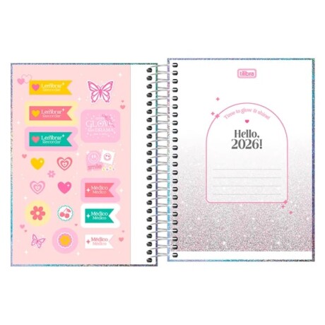 Agenda Tilibra 2026 Glow Agenda Tilibra 2026 Glow