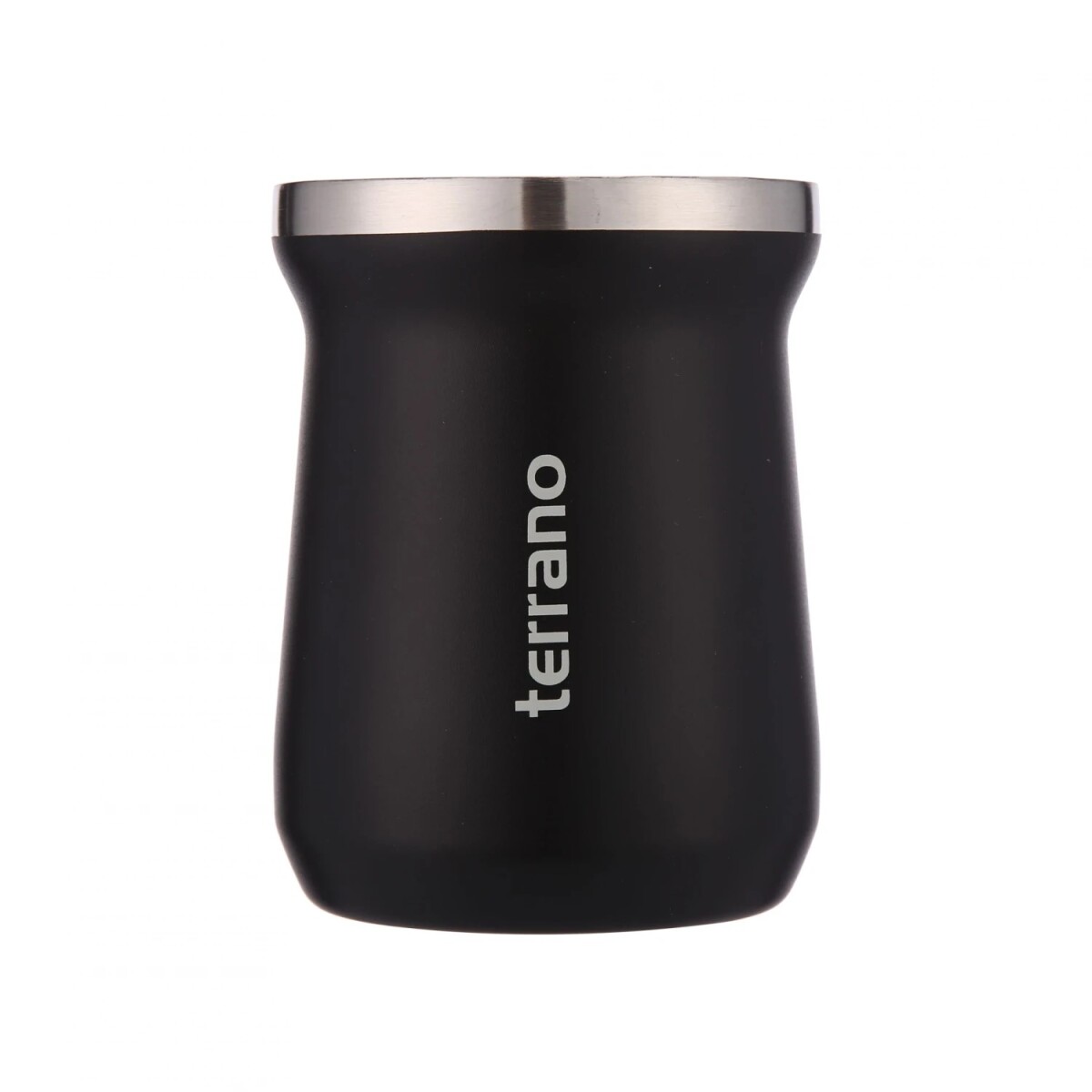 MATE TERRANO ACERO TRADICIONAL NEGRO OPACO 