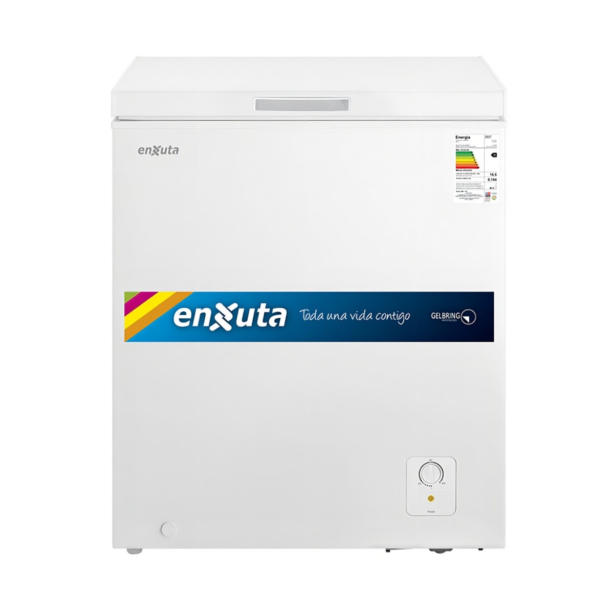 Pausado Freezer Horizontal Enxuta 142 Litros Fhenx16150 Dual 