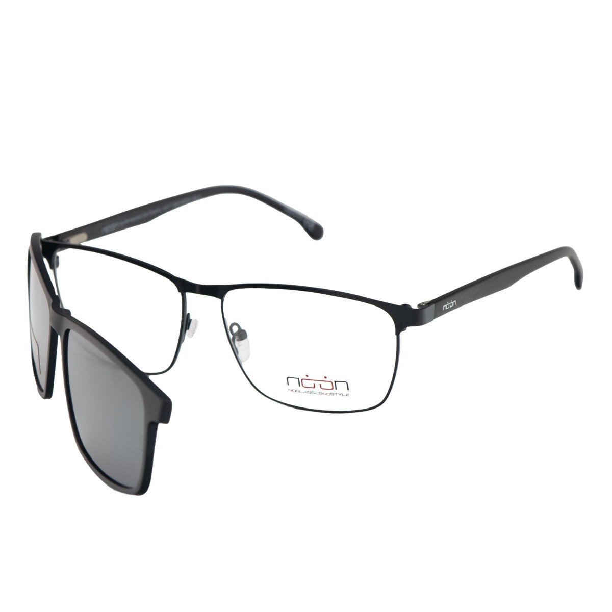 Noon M01 nero mate Clip-On 