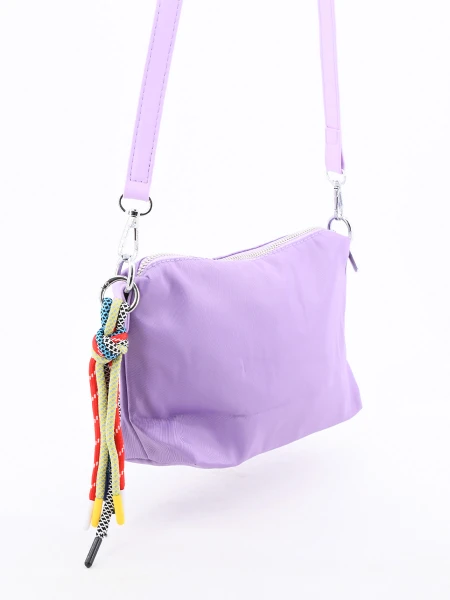 BANDOLERA BIANCA VIOLETA