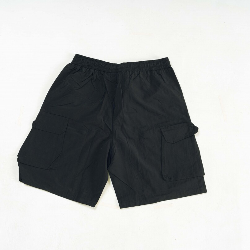 bermuda nylon logo caligrafia