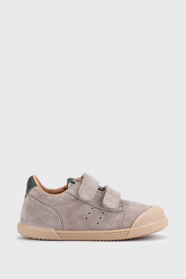 Tennis suede topo Gris