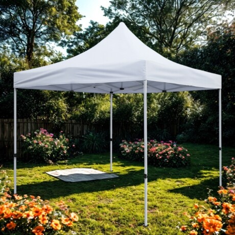 GAZEBO IMPERMEABLE 3X3 Gazebo Impermeable 3mx3m Blanco