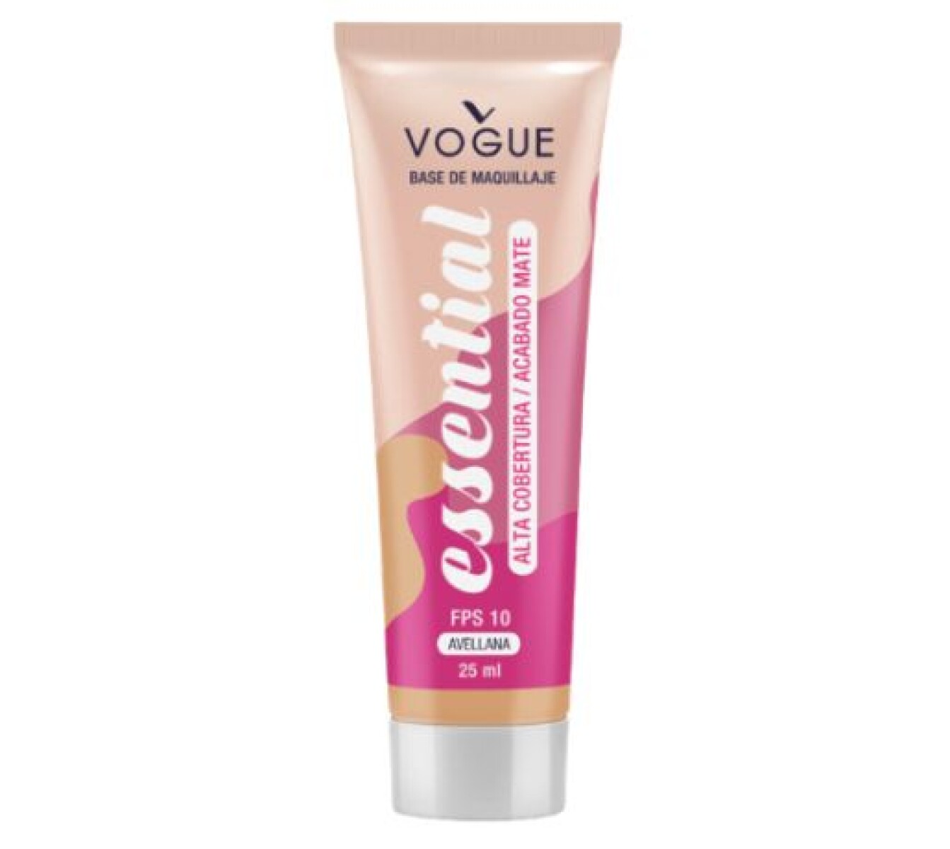 Vogue Base de Maquillaje Essential Tono Avellana 25ml – Piel Perfecta e Hidratada