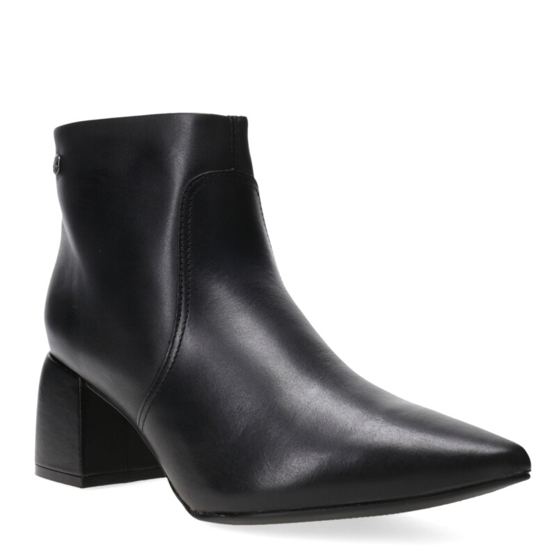 Botas de Mujer Bottero en punta de cuero Negro