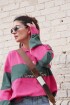 Heritage Sweater Fucsia / Verde