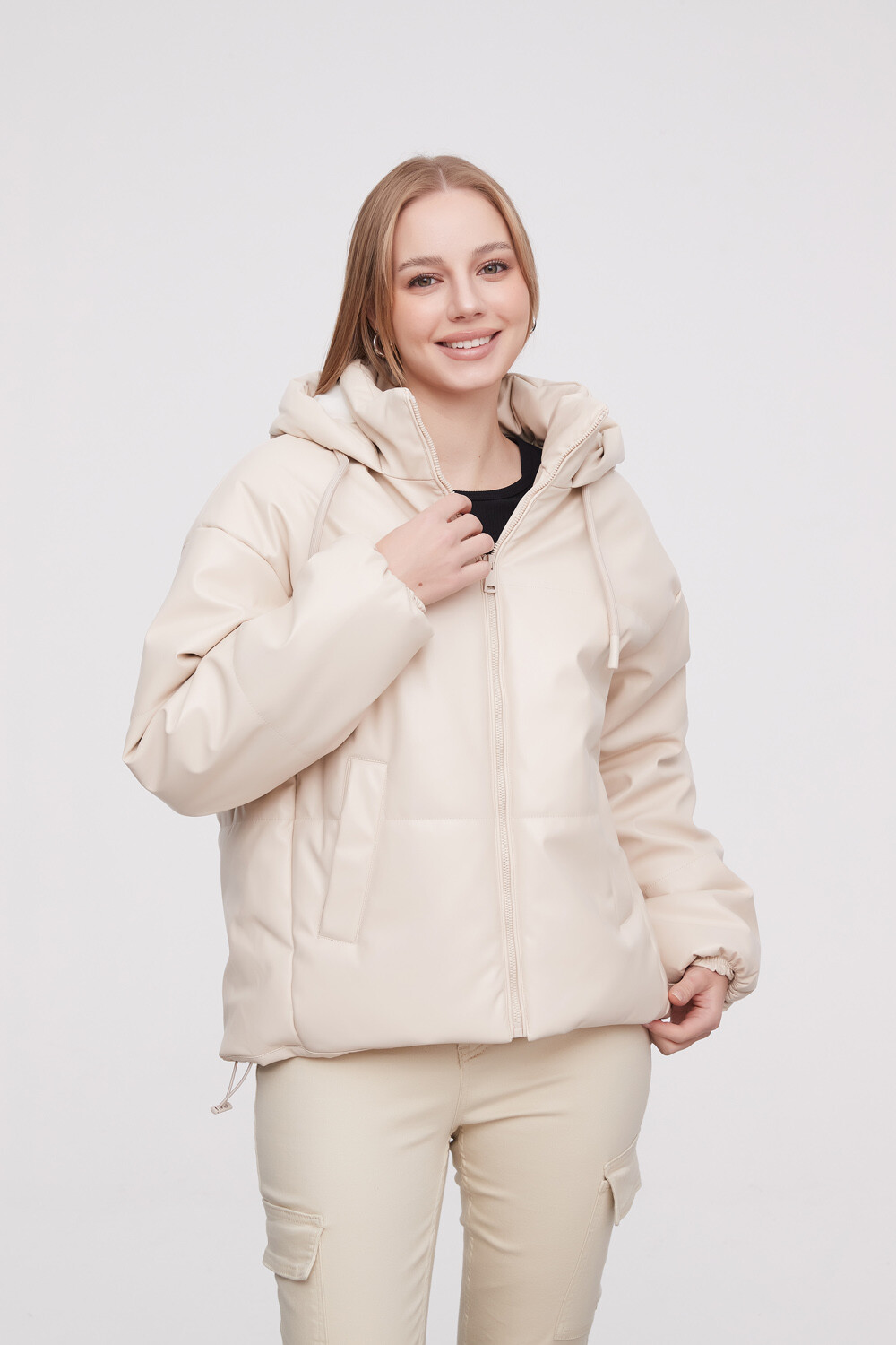 Campera Agosyn Beige Claro