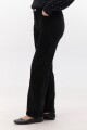 PANTALON PANA VELOUR NEGRO