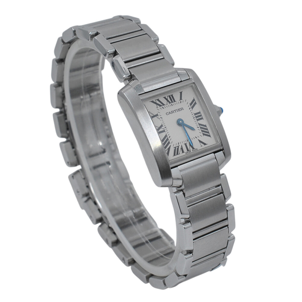 Cartier Tank Francaise modelo 2384 quartz de acero Cartier Tank Francaise modelo 2384 quartz de acero
