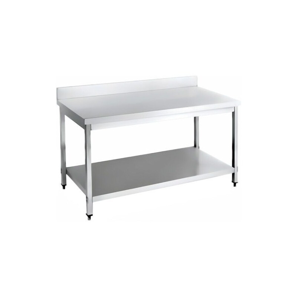 Mesa de trabajo con respaldo y estante 200 cm Tokyo 