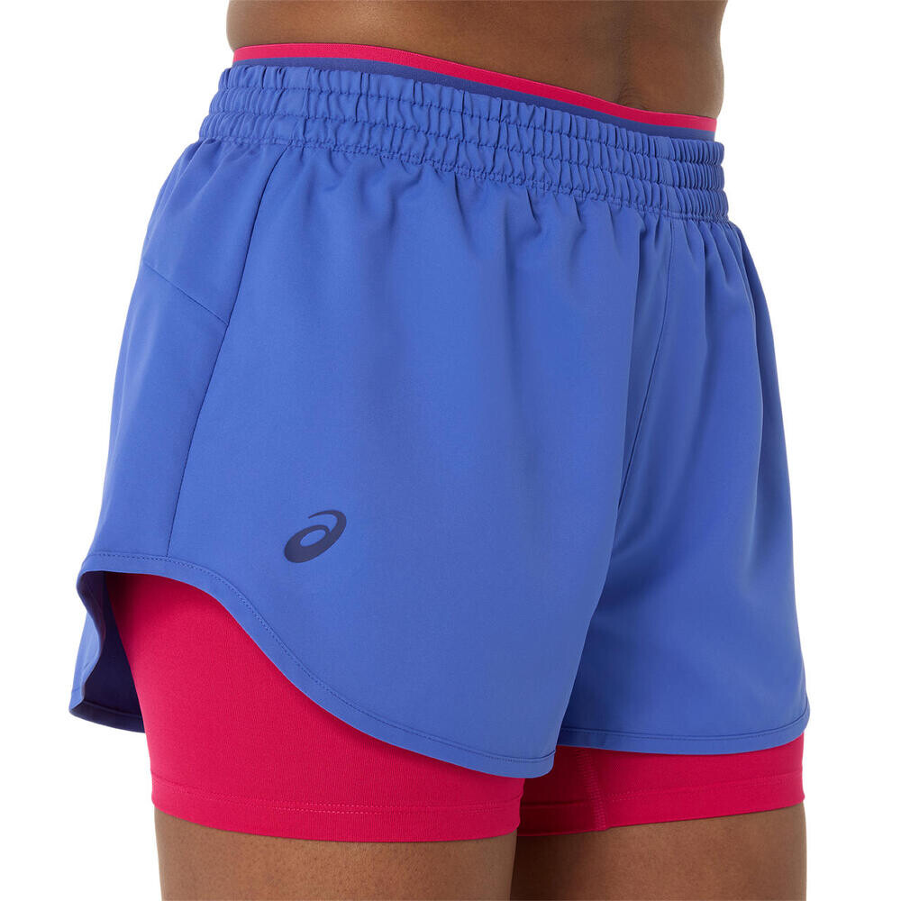 Short Tenis Match Mujer Dark Cobalt