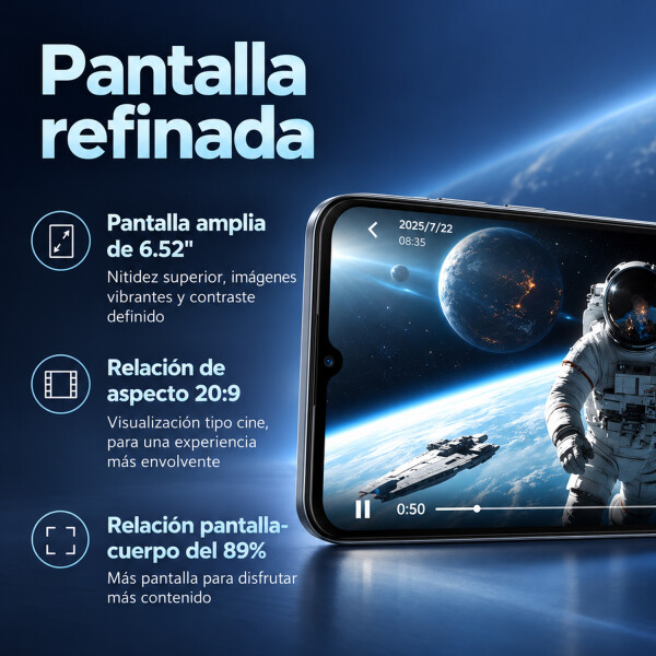 Alcatel A31 Prime 4gb Ram 128 Gb 4g Dual Sim + Regalo GRIS