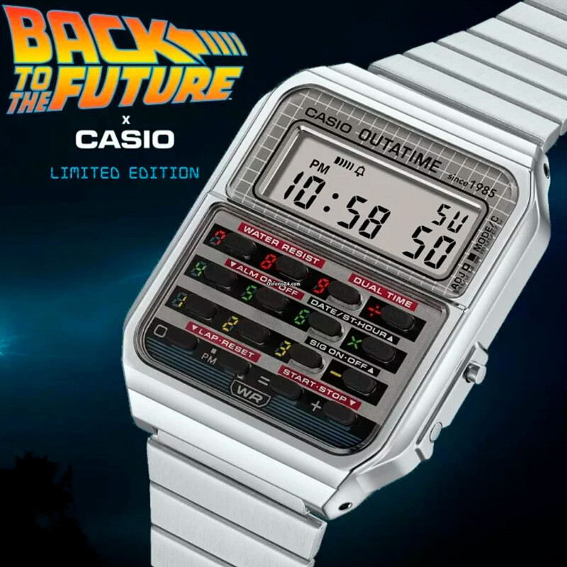 Reloj Casio Digital Edición Especial Volver al Futuro CA-500WEBF-1ADR Reloj Casio Digital Edición Especial Volver al Futuro CA-500WEBF-1ADR