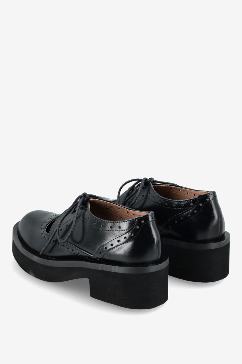 GUILLERMINA OPEN OX SOLID LUGG Negro