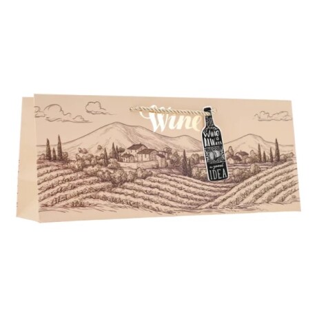 Bolsa Botella Top Apaisada Campo
