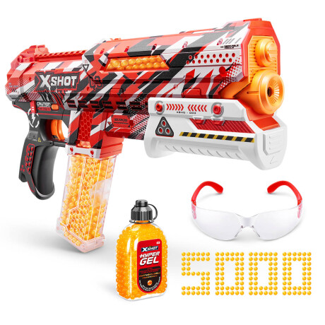 Pistola X-Shot Hyper Gel Clutch Con 5000 Pellets Pistola X-Shot Hyper Gel Clutch Con 5000 Pellets