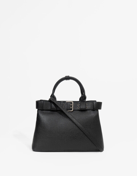 City Cartera City Con Asa - Negro