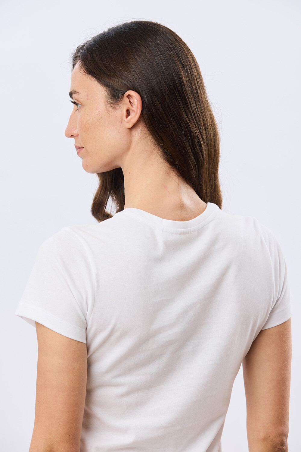 REMERA BÁSICA DE ALGODÓN Blanco