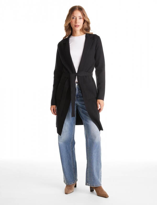 Chaqueta De Punto NEGRO