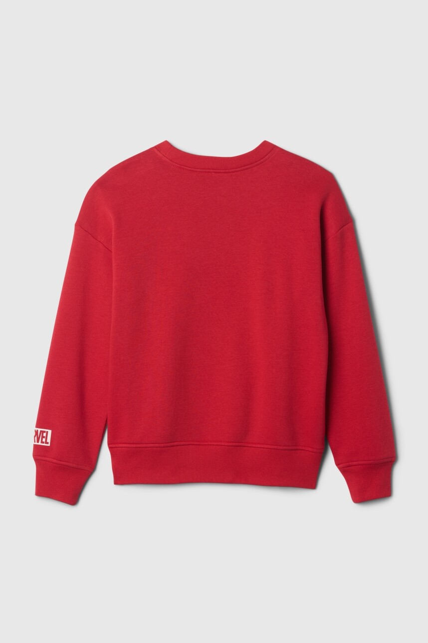 Buzo Deportivo Logo Gap Marvel Modern Red