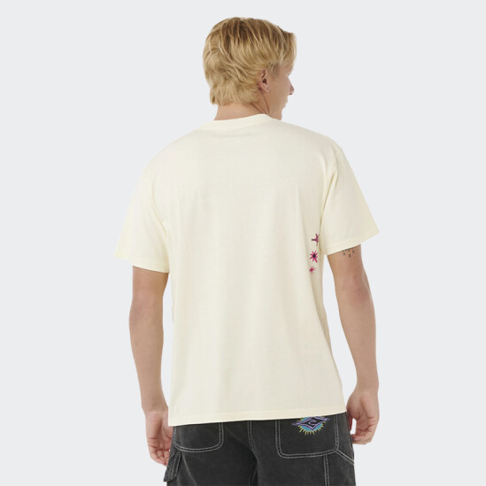 Remera Rip Curl Raw Energy Bubble Tee Amarillo