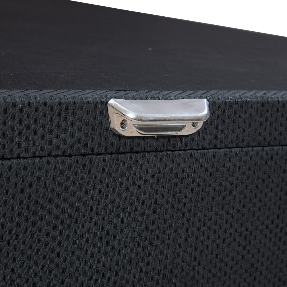 BOX BAÚL 2 PLAZAS BASE DE SOMMIER GUARDARROPA CAMA GRIS