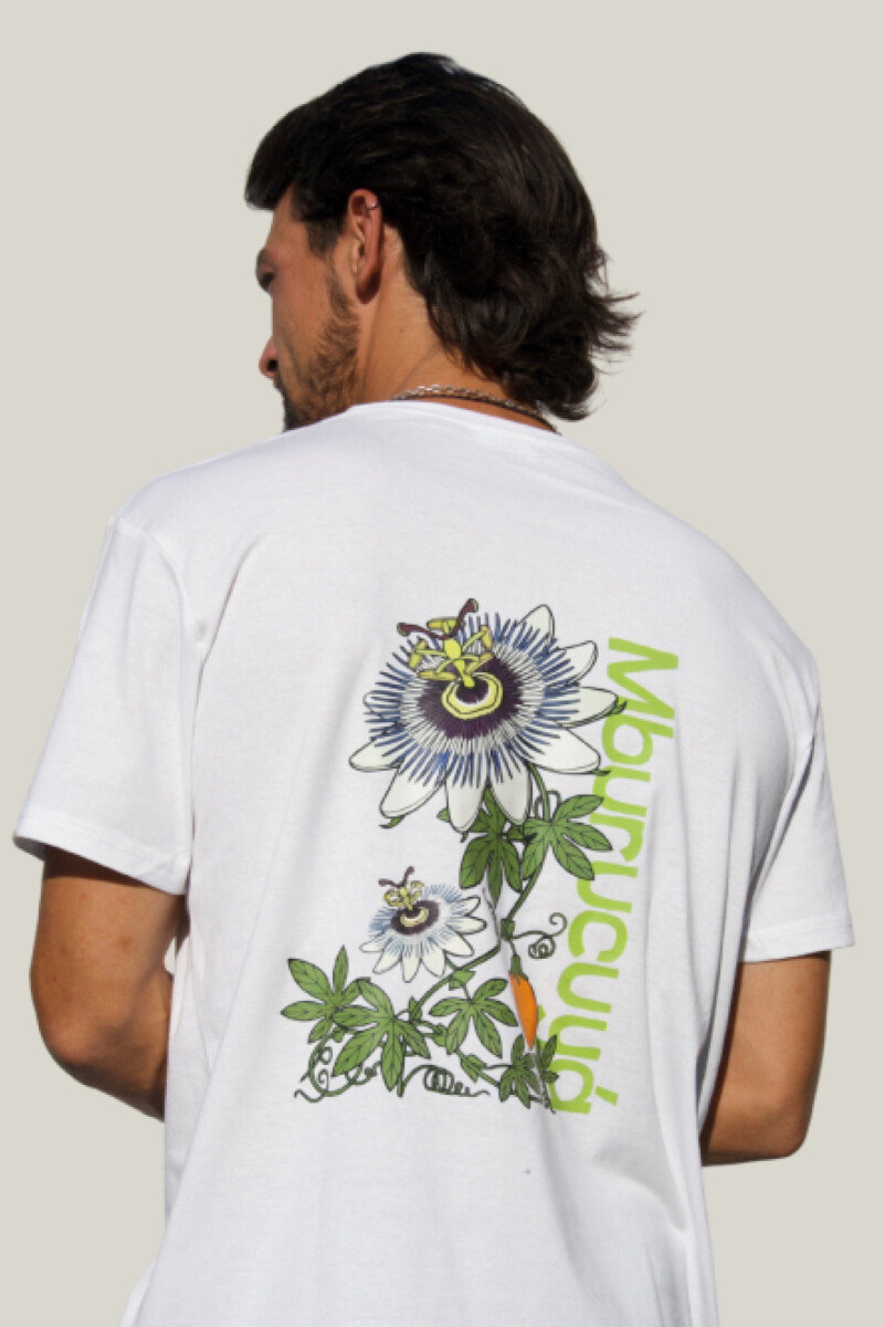 Camiseta Mburucuya Brixton Blanca