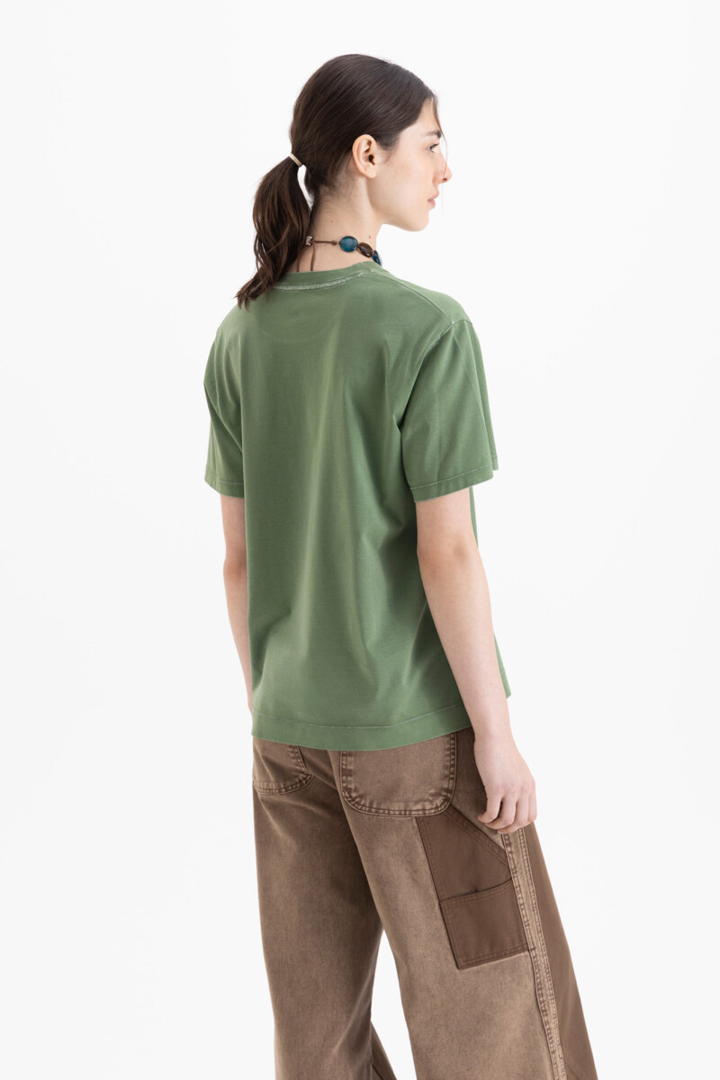 REMERA ALEXA Verde Militar