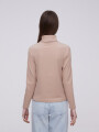 Polera Lullaby Beige Oscuro