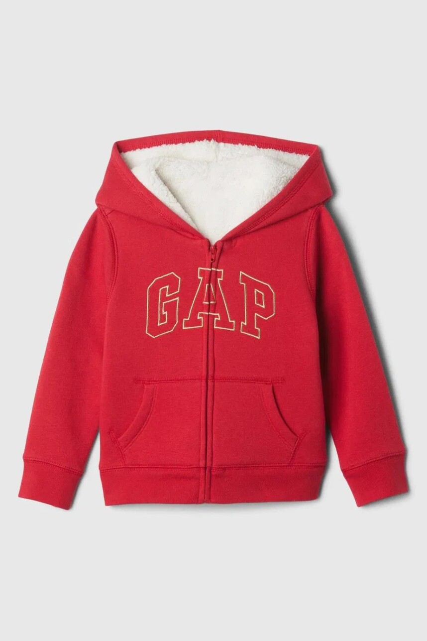 Canguro Con Corderito Logo Gap Toddler Niña Modern Red