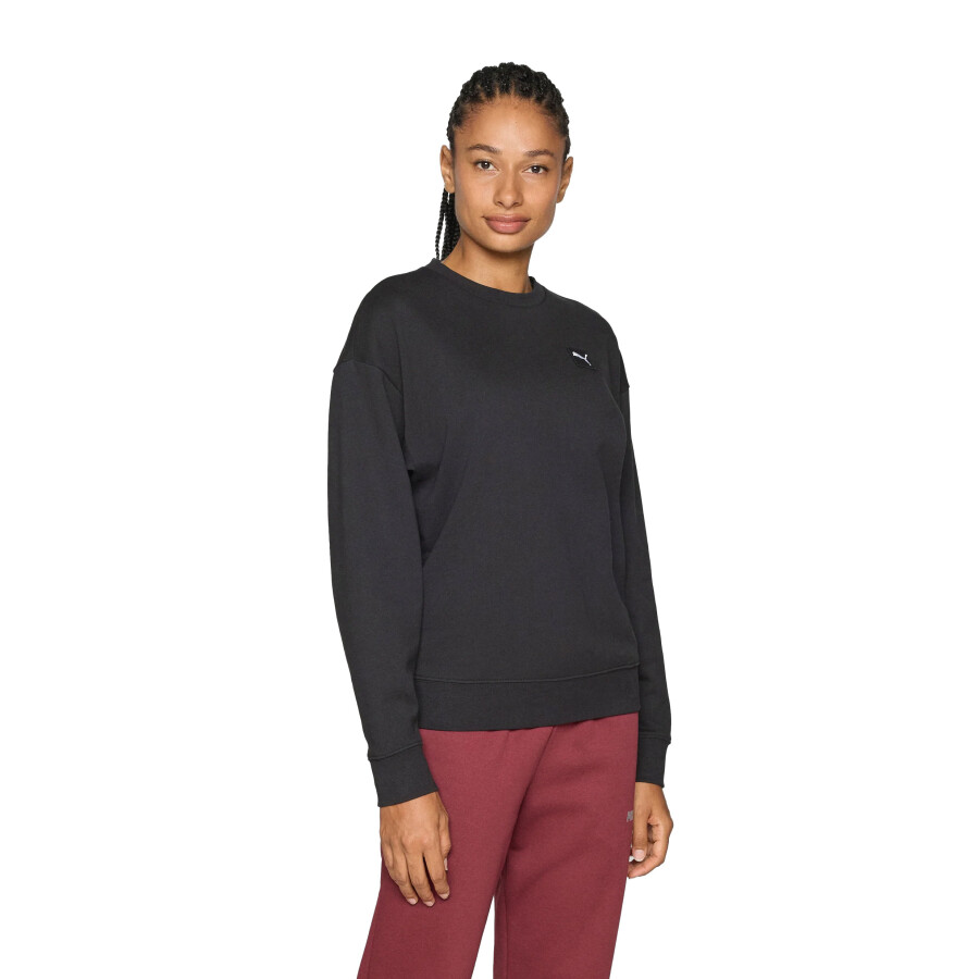 Buzo Unisex Puma Essentials Elevated Negro