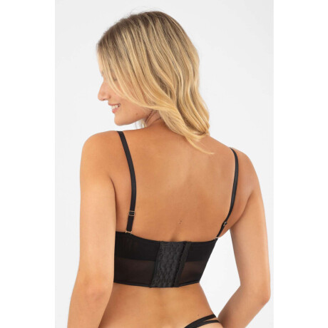 Corset glint Negro