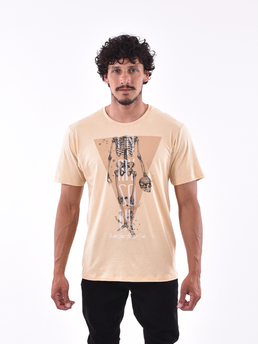 REMERA SOUL - BEIGE 