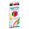 Lápices de Colores + Sacapuntas Giotto Colors 3.0 x12 Lápices de Colores + Sacapuntas Giotto Colors 3.0 x12
