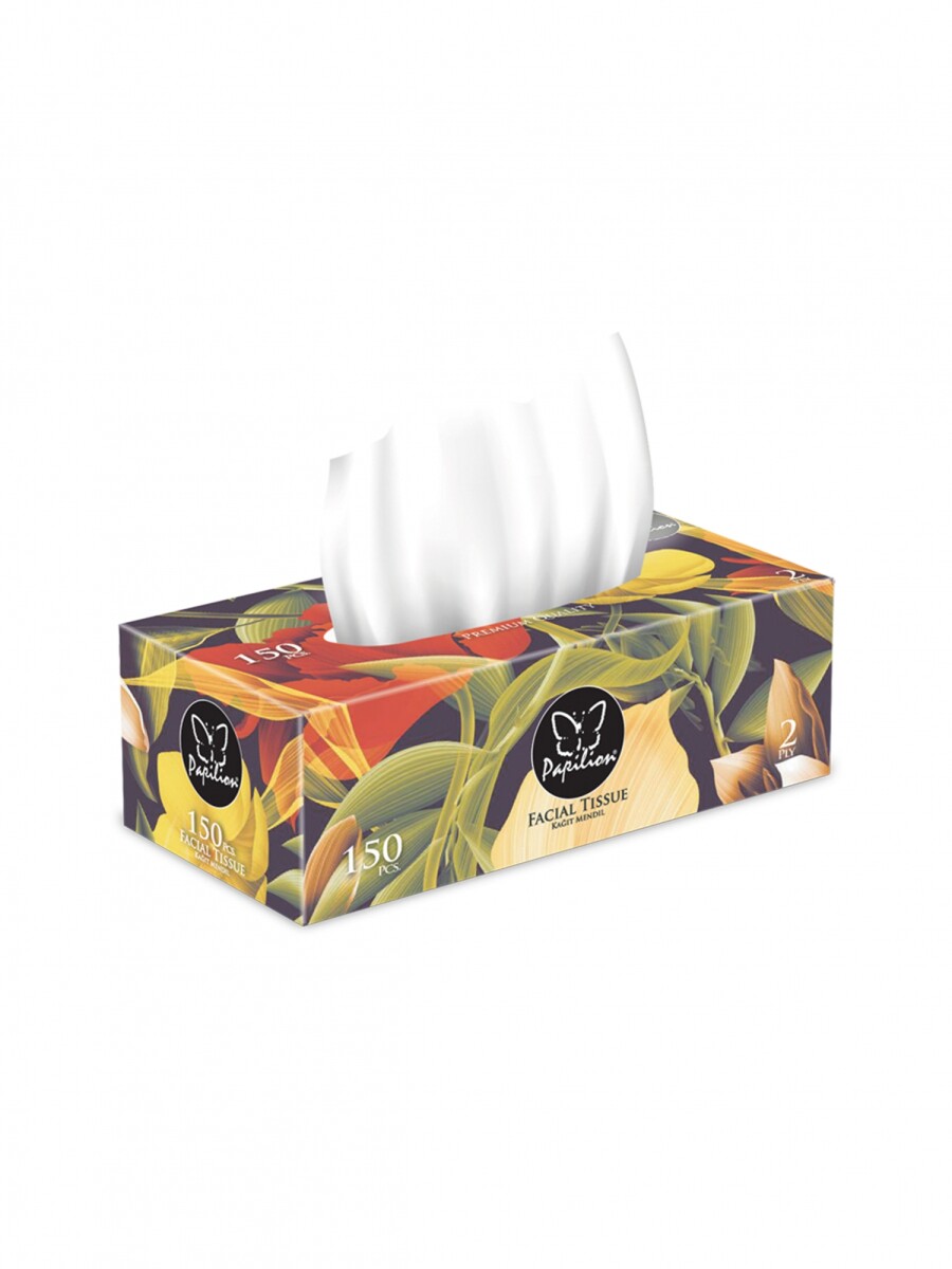 Pañuelos faciales Papilion x 150 unidades 