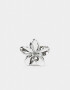 Broche Hawaianas Broche Con Flor - Plateado