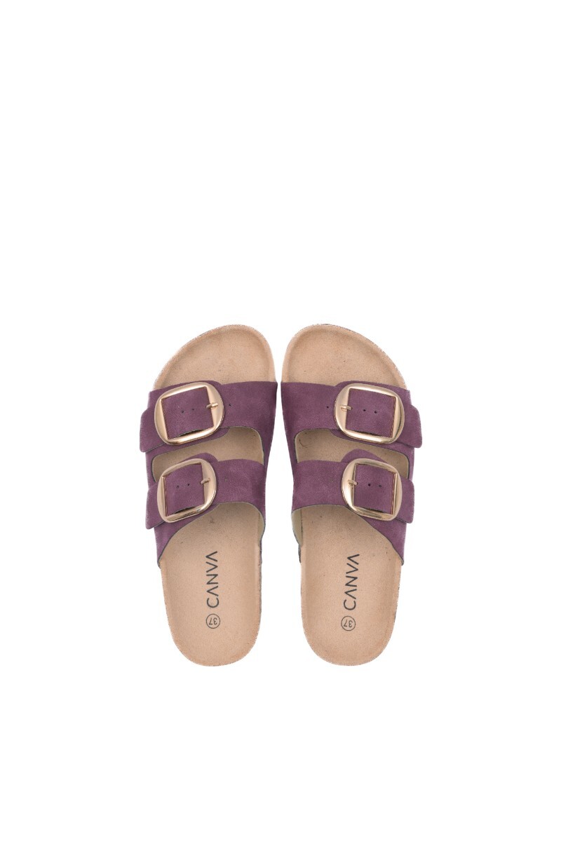 Sandalia Elena Bordeaux