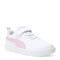 Championes Infantiles Puma Rickie AC PS Kids Blanco - Rosa - Verde Agua
