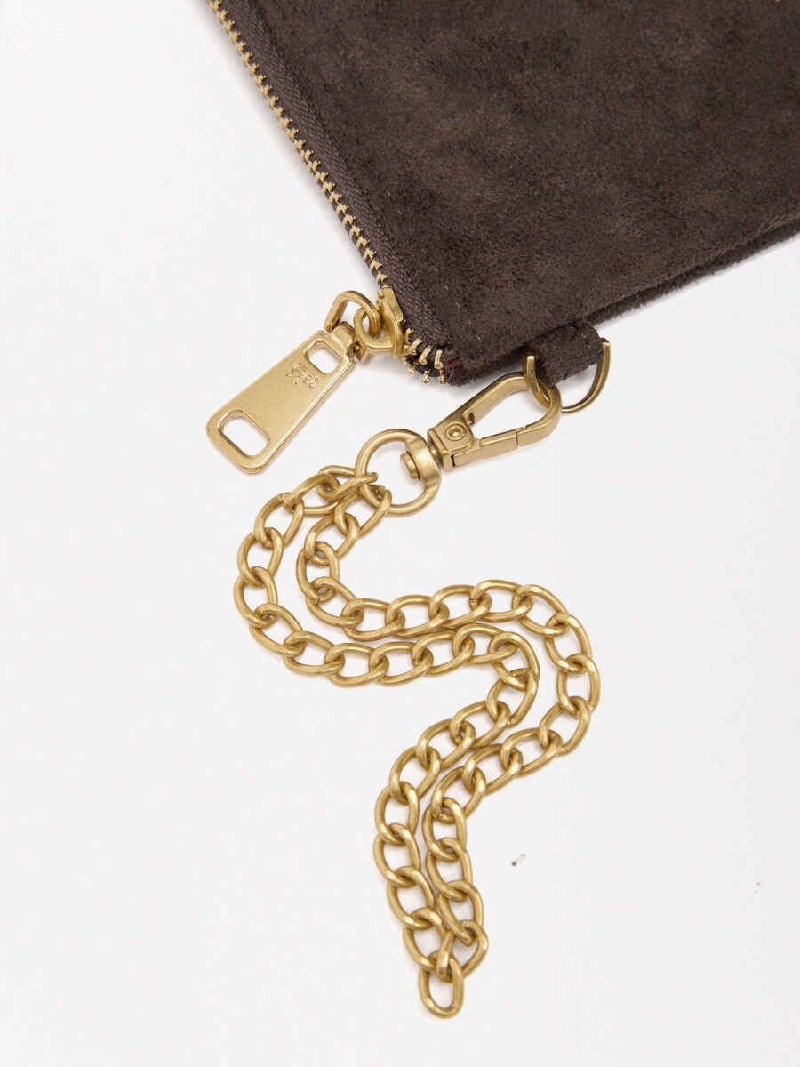 Bolso Multiusos Efecto Piel marron