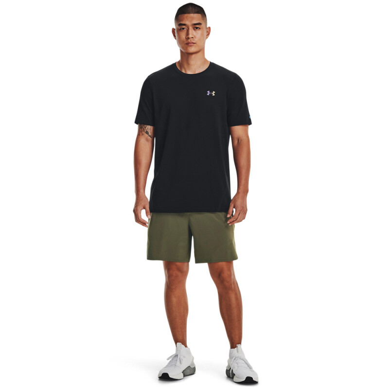 UA Vanish Elite Seamless SS-ORG BLK-001