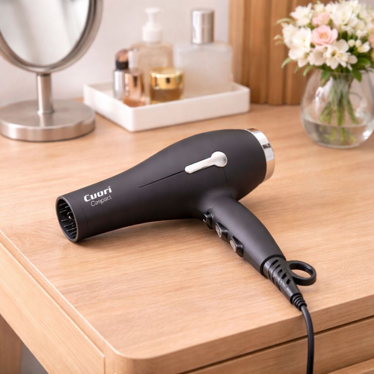 SECADOR DE CABELLO CUORI CUO-6250 CAPELLI 2200W - NEGRO 