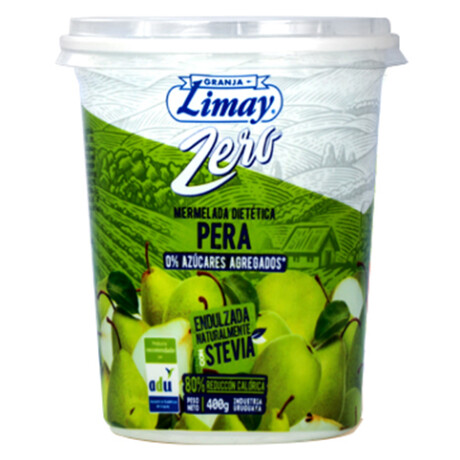 MERMELADA LIMAY ZERO POTE 400G PERA MERMELADA LIMAY ZERO POTE 400G PERA