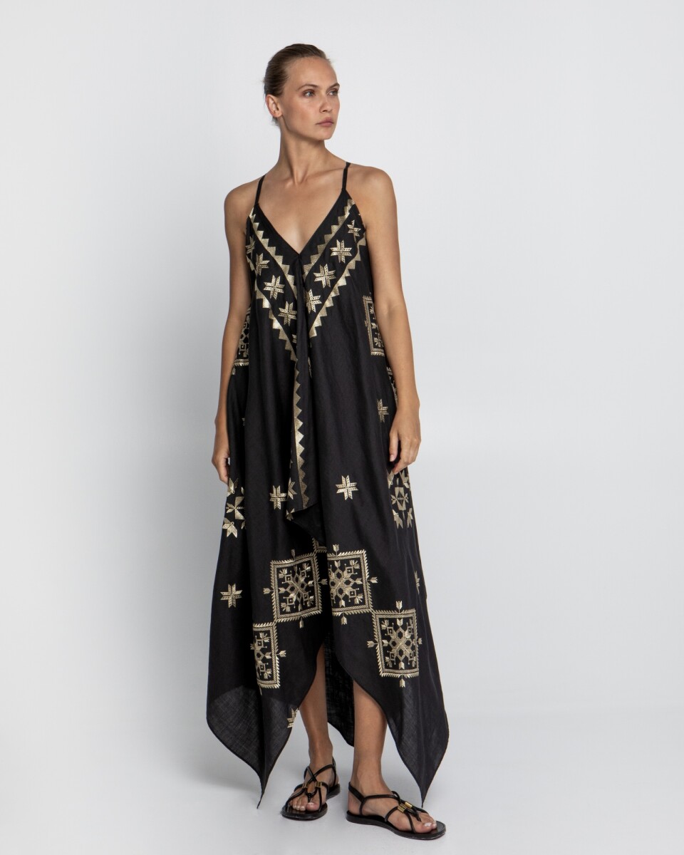 VESTIDO ASIMETRICO 