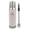 Set Stanley Termo tapa mate 2en1 800ml + Bombilla Rosa