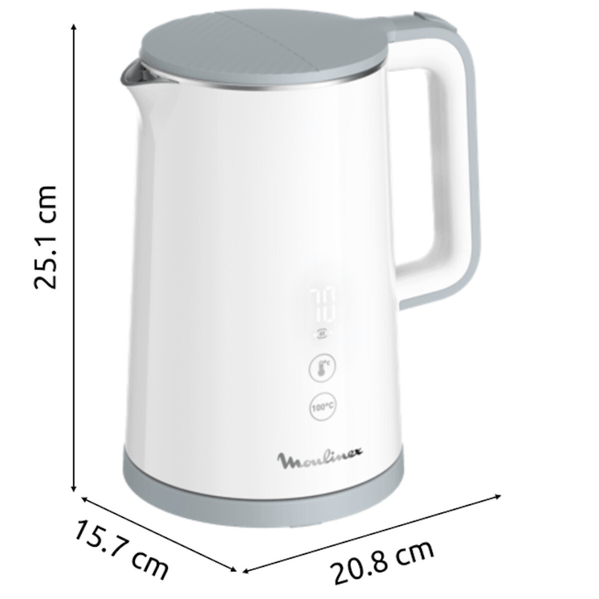 Jarra Eléctrica Dig 1.5lt Mpulinex Sense 