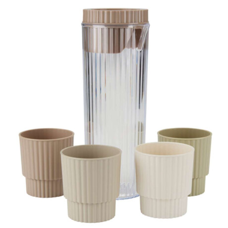 Jarra Bris 1.1 L Con 4 Vasos