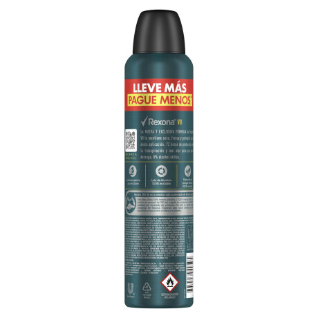 Rexona Men Desodorante Aerosol Ap V8 250ml Rexona Men Desodorante Aerosol Ap V8 250ml