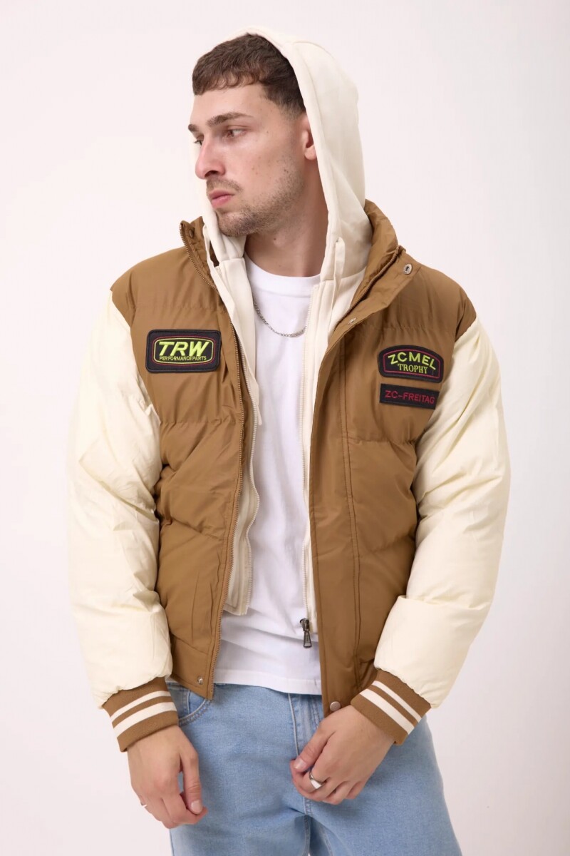 Campera Zcmel Marrón